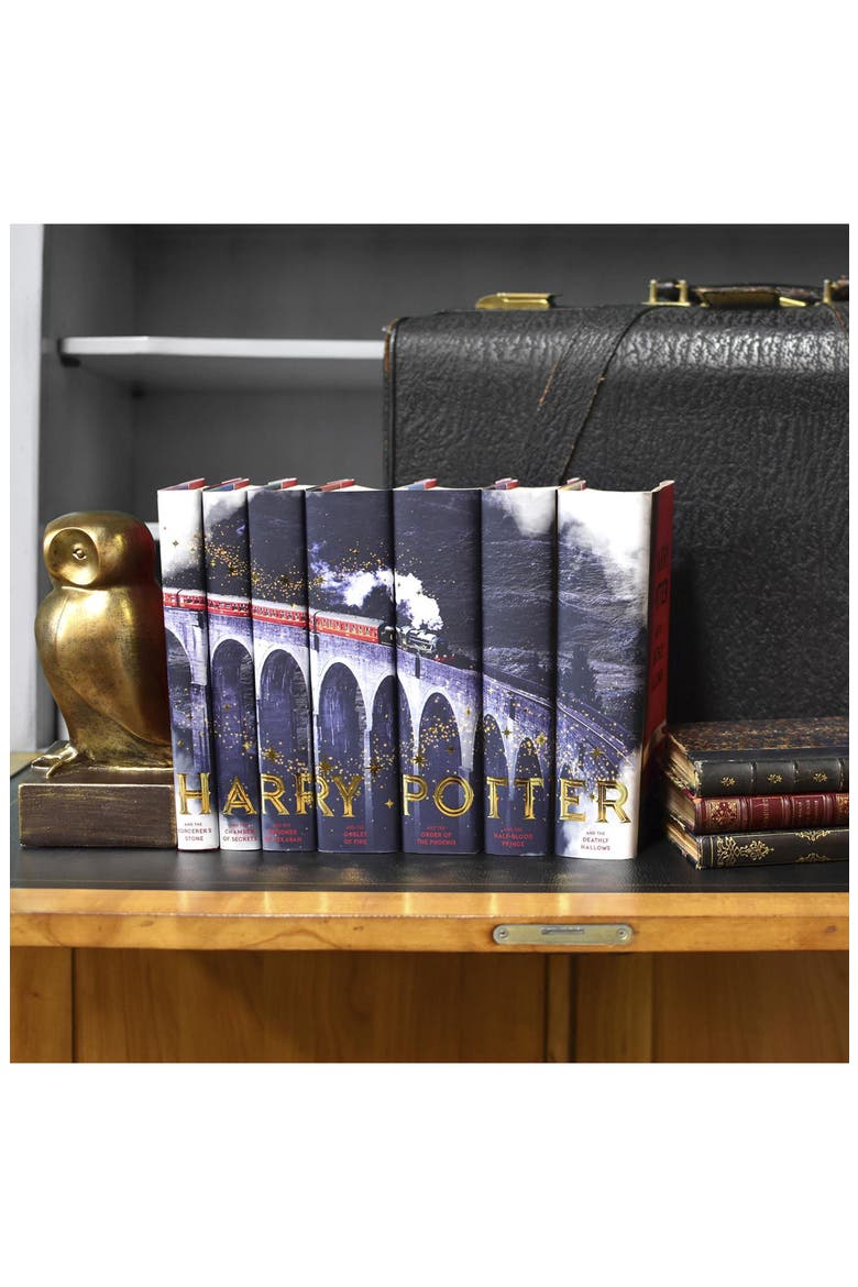 Harry Potter Train Book Set, Alternate, color, Black with Gold Foil