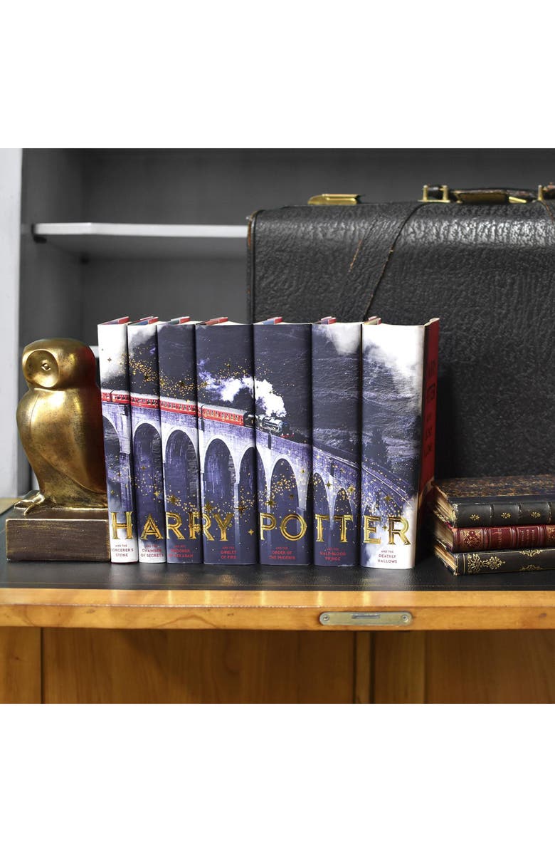 Juniper Books Harry Potter Train Book Set, Alternate, color, Black With Gold Foil
