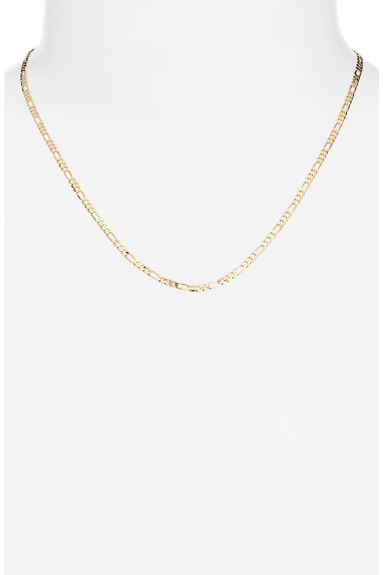 Maria Figaro Chain Necklace, Alternate, color, GOLD