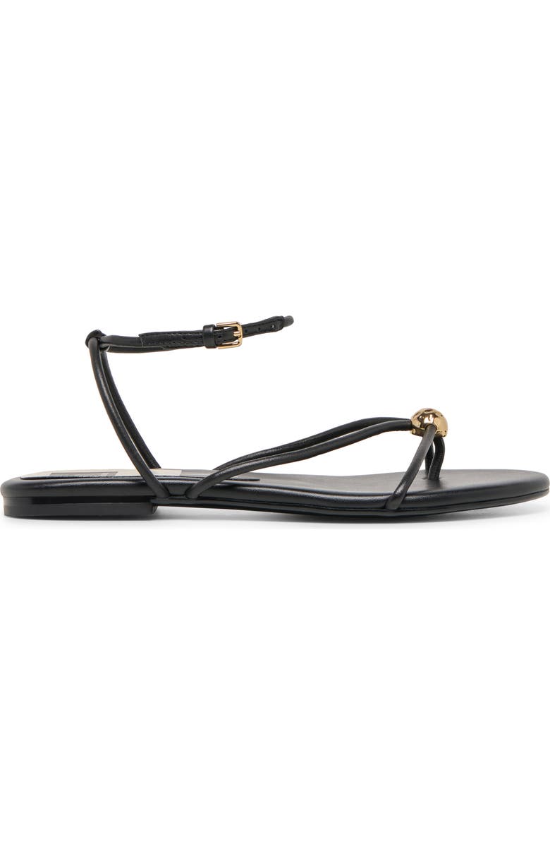 Dolce Vita Kenley Ankle Strap Sandal, Alternate, color, Black Leather