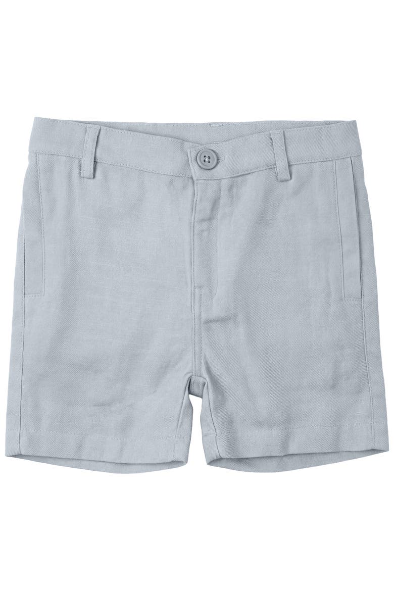 Woven Shorts with Structured Waistband, Alternate, color, Sand
