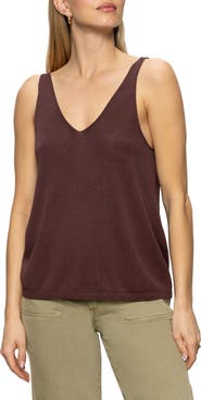Sanctuary V-Neck Knit Tank