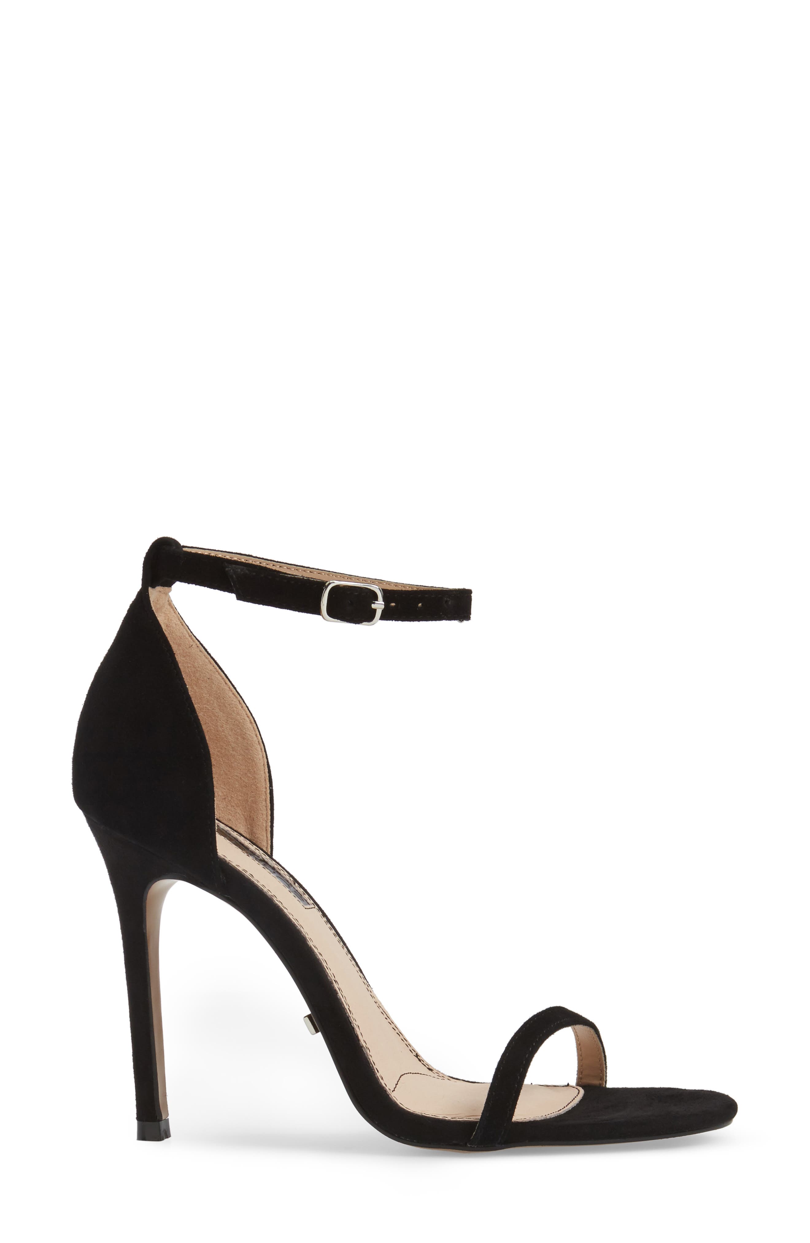 Topshop Rosalie Ankle Strap Sandal, Alternate, color, 