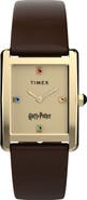 Timex® Harry Potter x Timex Hailey Hogwarts 24mm Leather Strap Watch