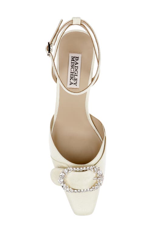 Badgley Mischka Odesza Kitten Heel Ankle Strap Pump