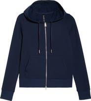 MPG Slim Fit Cozy Recycled Polyester Blend Fleece Full Zip Hoodie