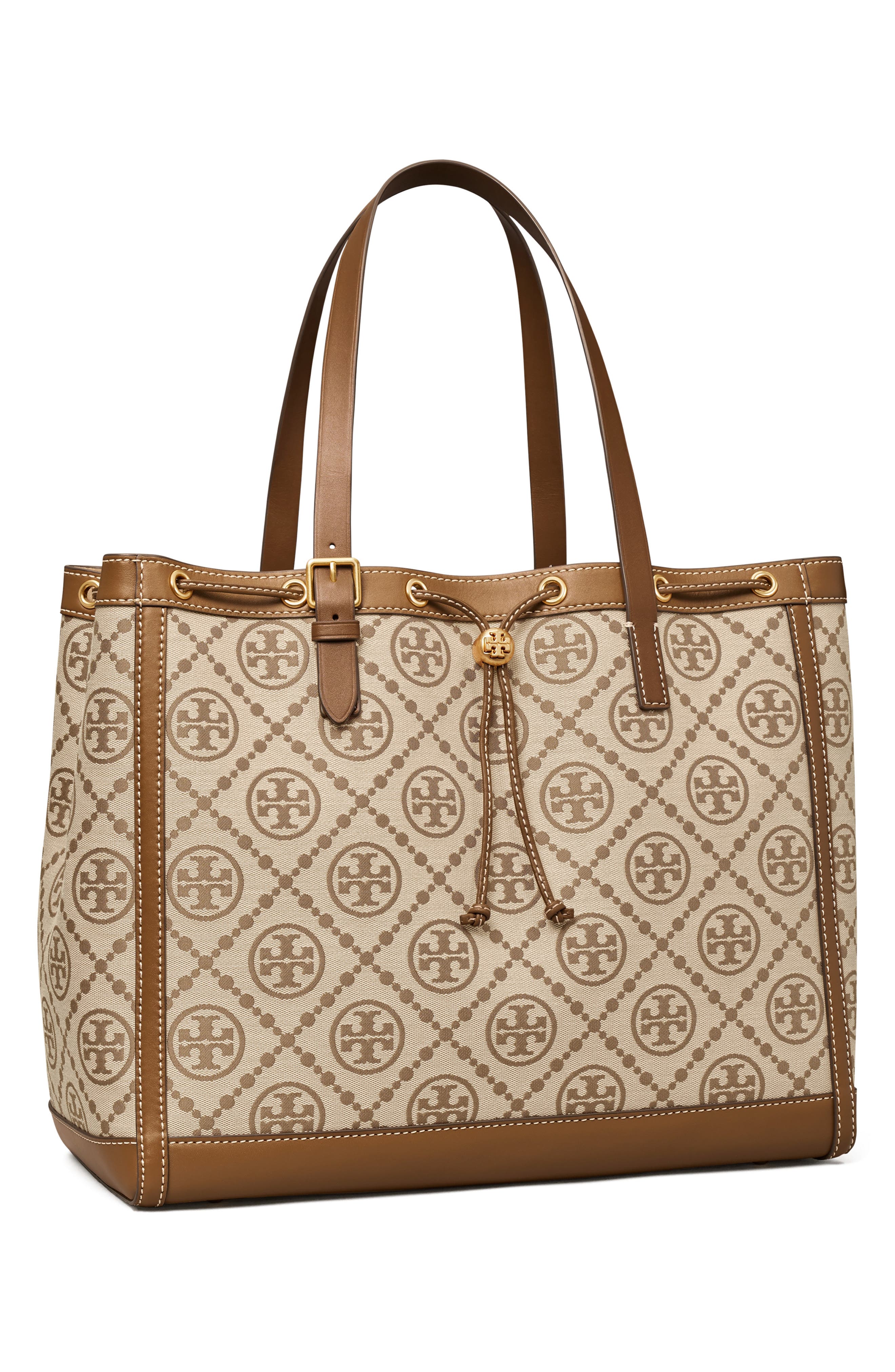 Tory Burch T Monogram Jacquard Large Tote, Alternate, color, 