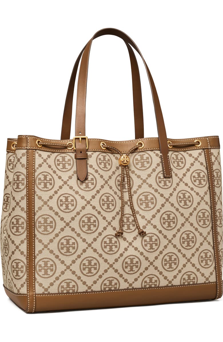 Tory Burch T Monogram Jacquard Large Tote, Alternate, color,