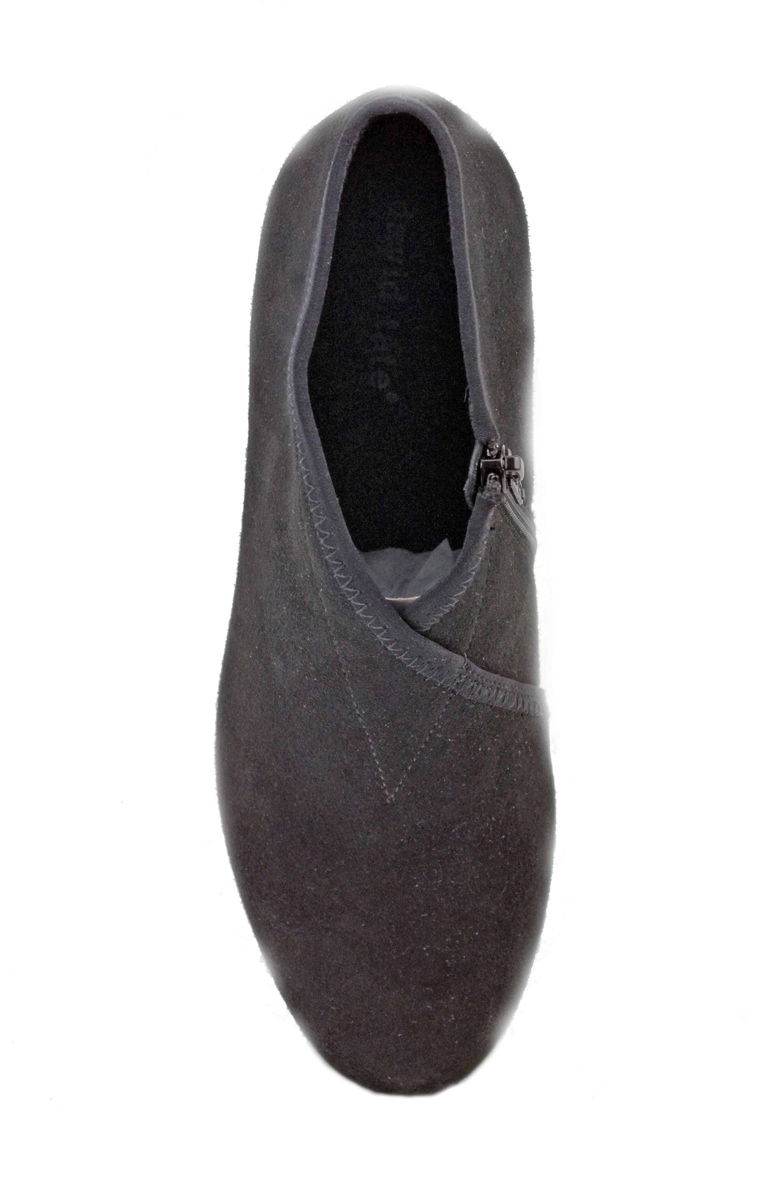 David Tate Anna Bootie, Alternate, color, Black Suede