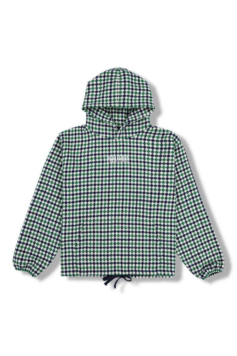 Misquote Oversize Hoodie, Alternate, color, NAVY