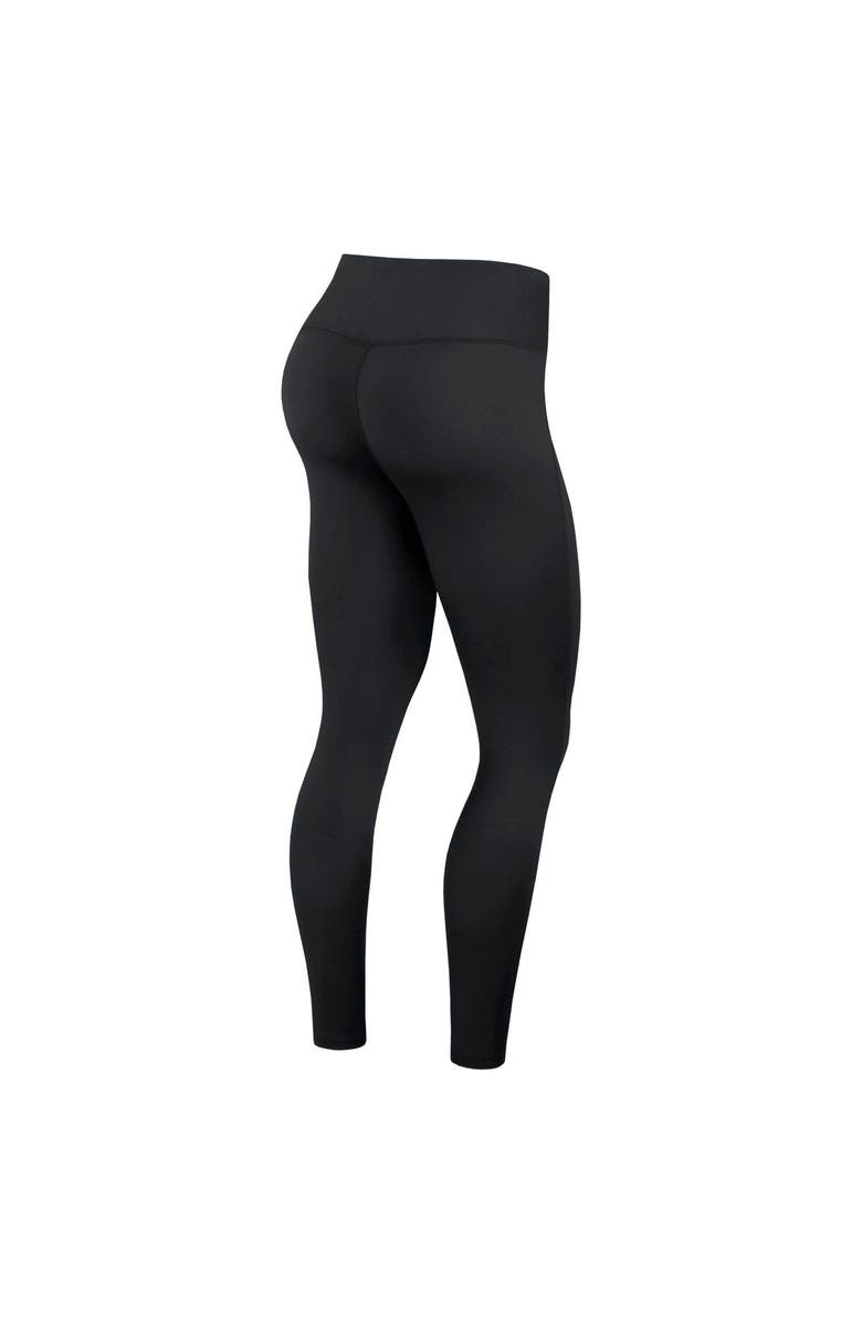 FANATICS Women's Fanatics Branded Black Colorado Rockies Wordmark Stack Leggings, Alternate, color, 