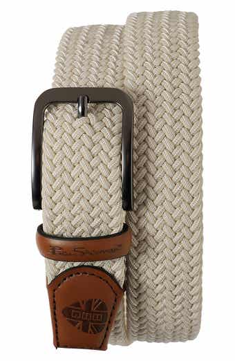 Golf Braided Leather Belt