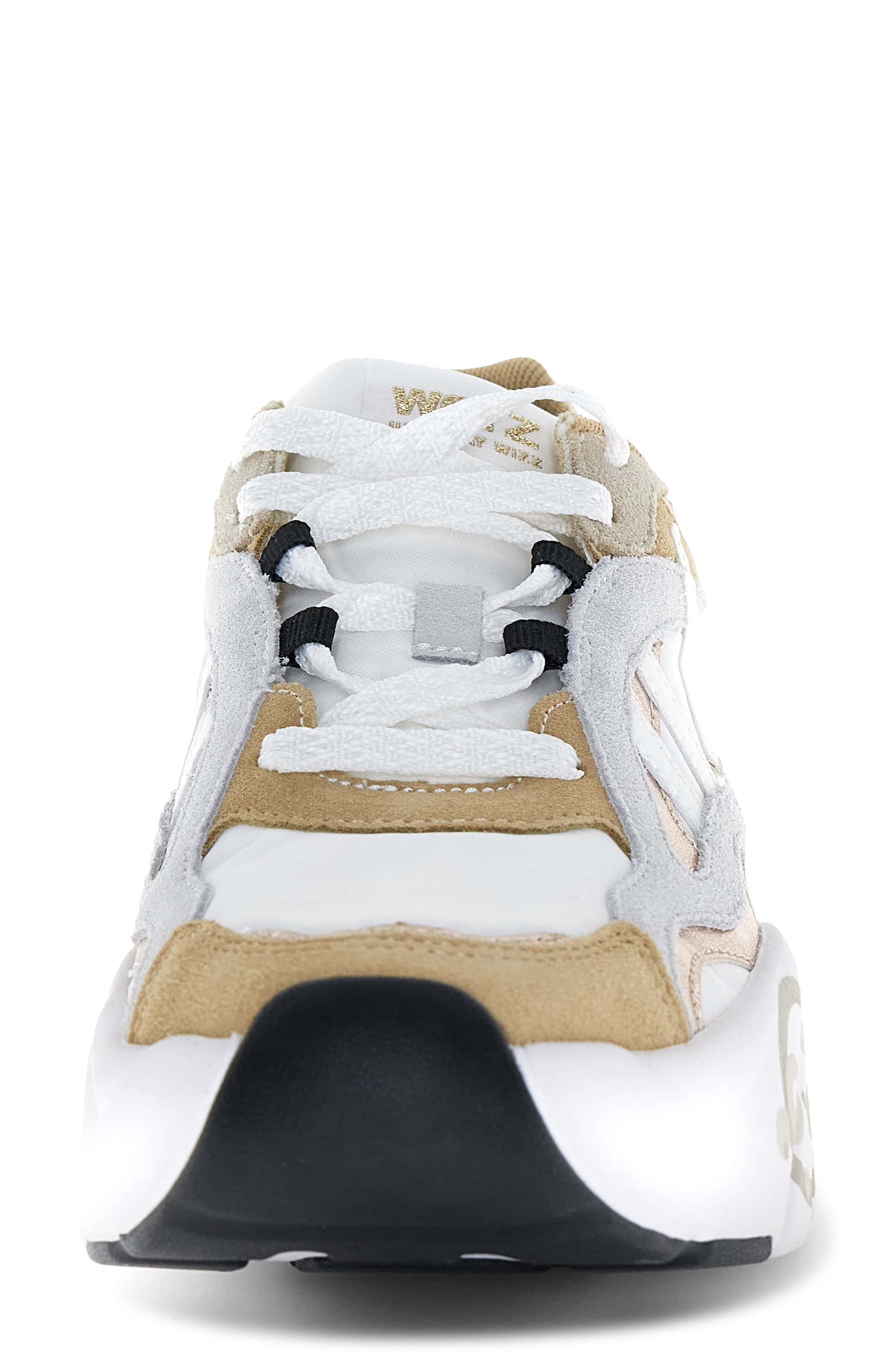 Ida Sneaker, Alternate, color, TAUPE WHITE