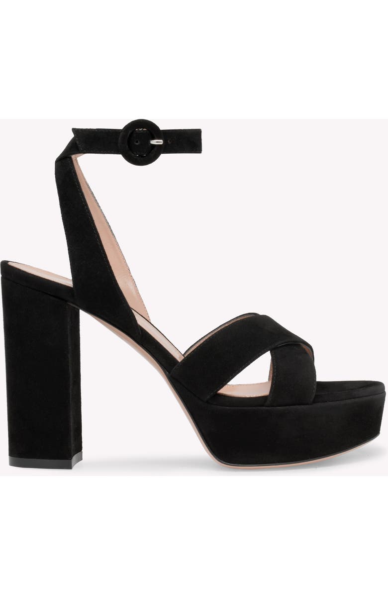 Gianvito Rossi Sabrina Sandals, Main, color, Black
