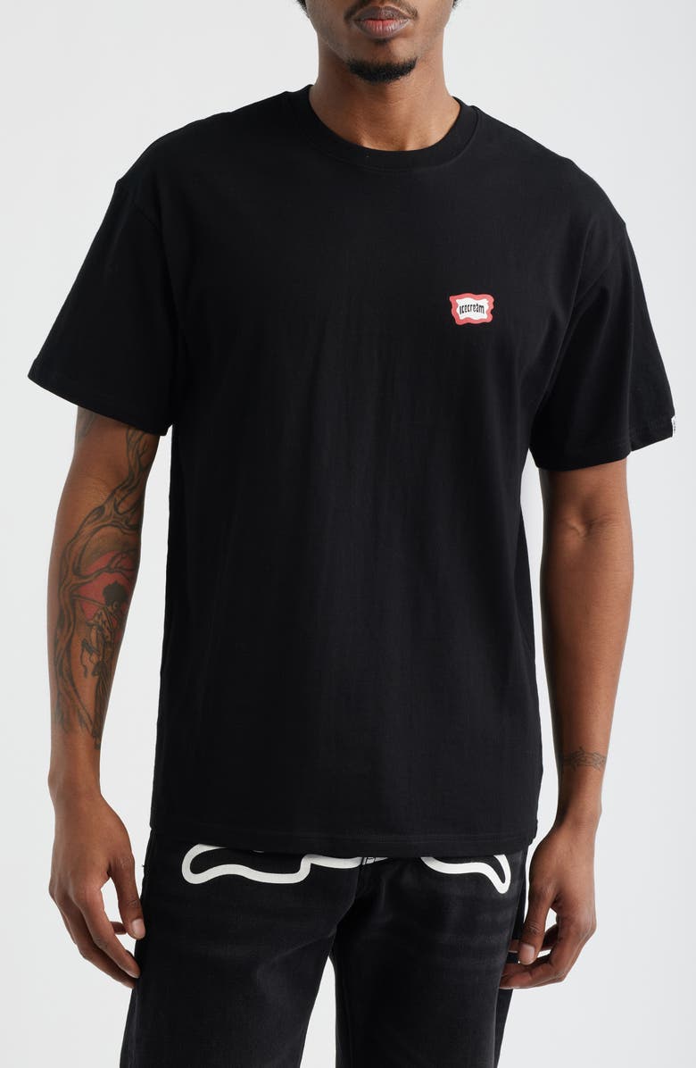 ICECREAM Money Pop Cotton T-Shirt, Main, color, Black