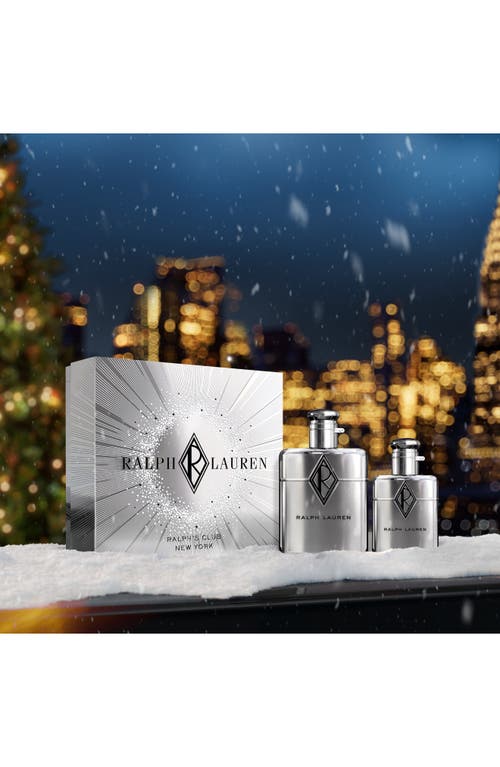 Ralph Lauren Ralph's Club New York Eau De Parfum 2-piece Gift Set $245 Value In Transparent