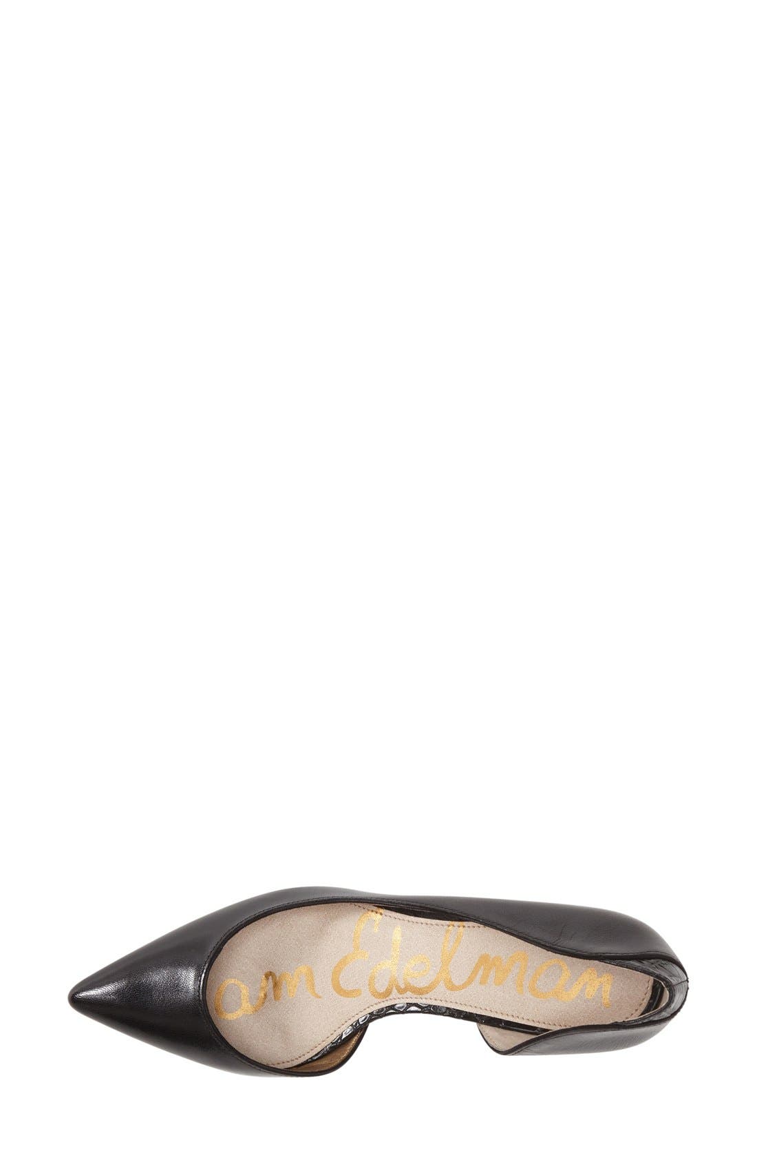 Sam Edelman 'Linda' Half d'Orsay Pump, Alternate, color, 