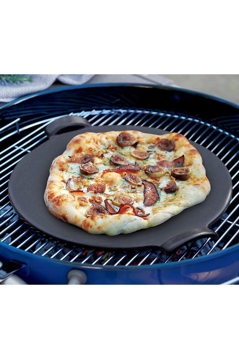 Made In France Flame Individual Pizza Stone, 10", Set of 2, Figue, Alternate, color, Figue
