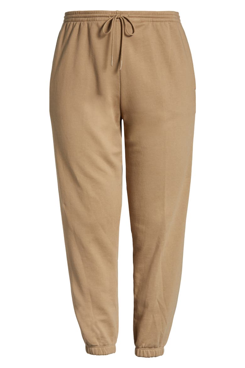 Slim Fit Cotton Joggers, Alternate, color, DARK WHEAT