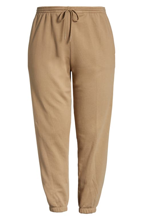 Vince Slim Fit Cotton Joggers In Gold