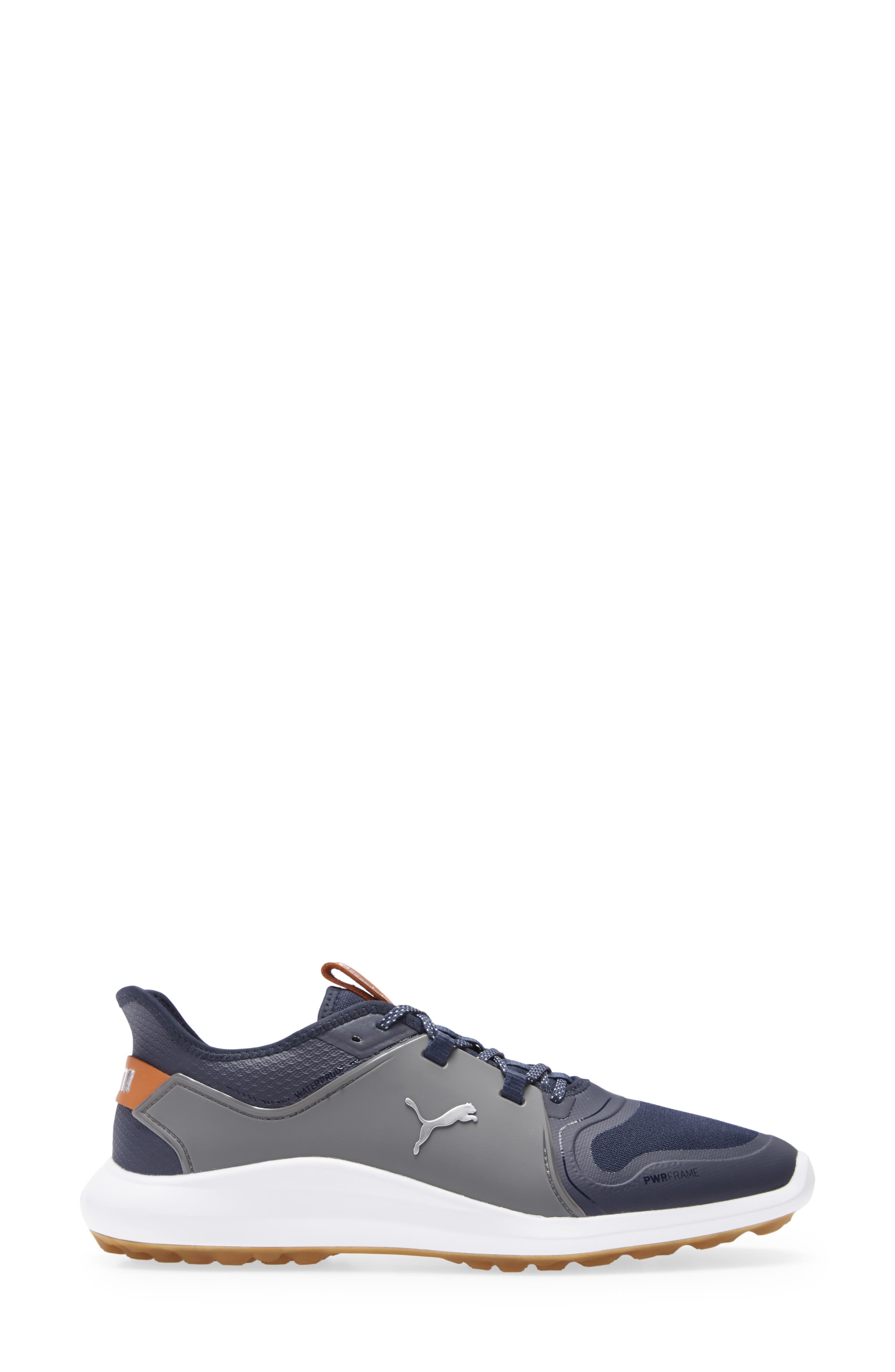 Ignite Fasten8 Waterproof Golf Shoe, Alternate, color, BLUE/ WHITE