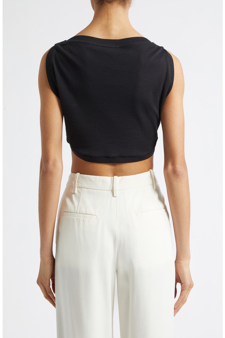 Mae Crop Tank, Alternate, color, BLACK