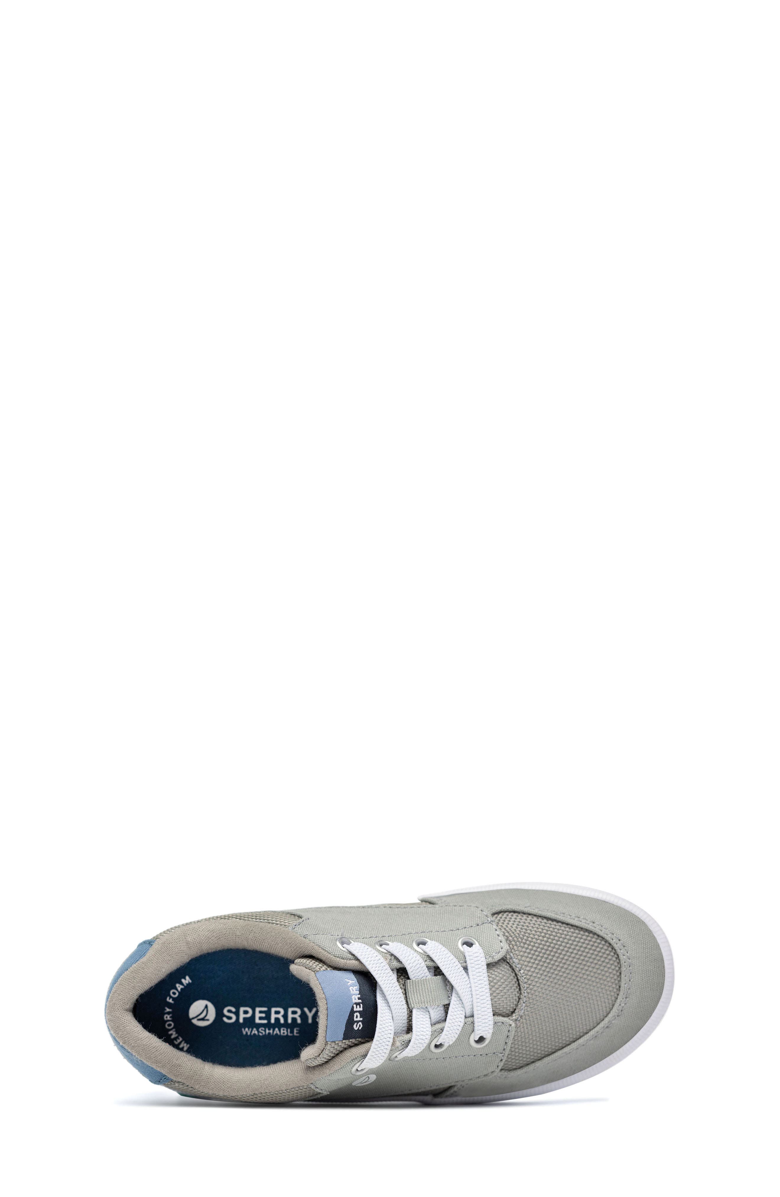 Sperry Kids' Boardwalk Sneaker, Alternate, color, Grey