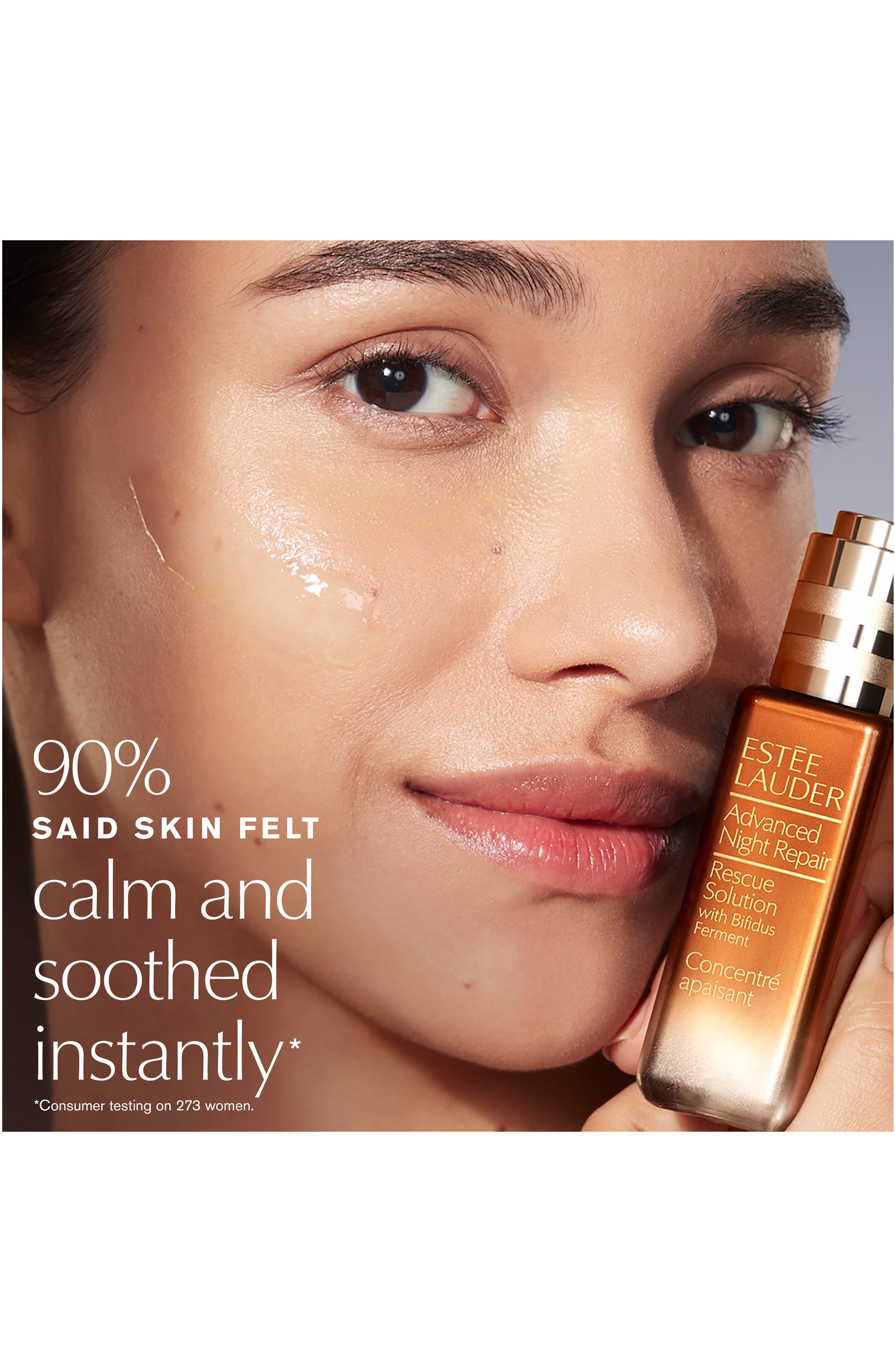 Advanced Night Repair Rescue Solution Face Serum with 15% Bifidus