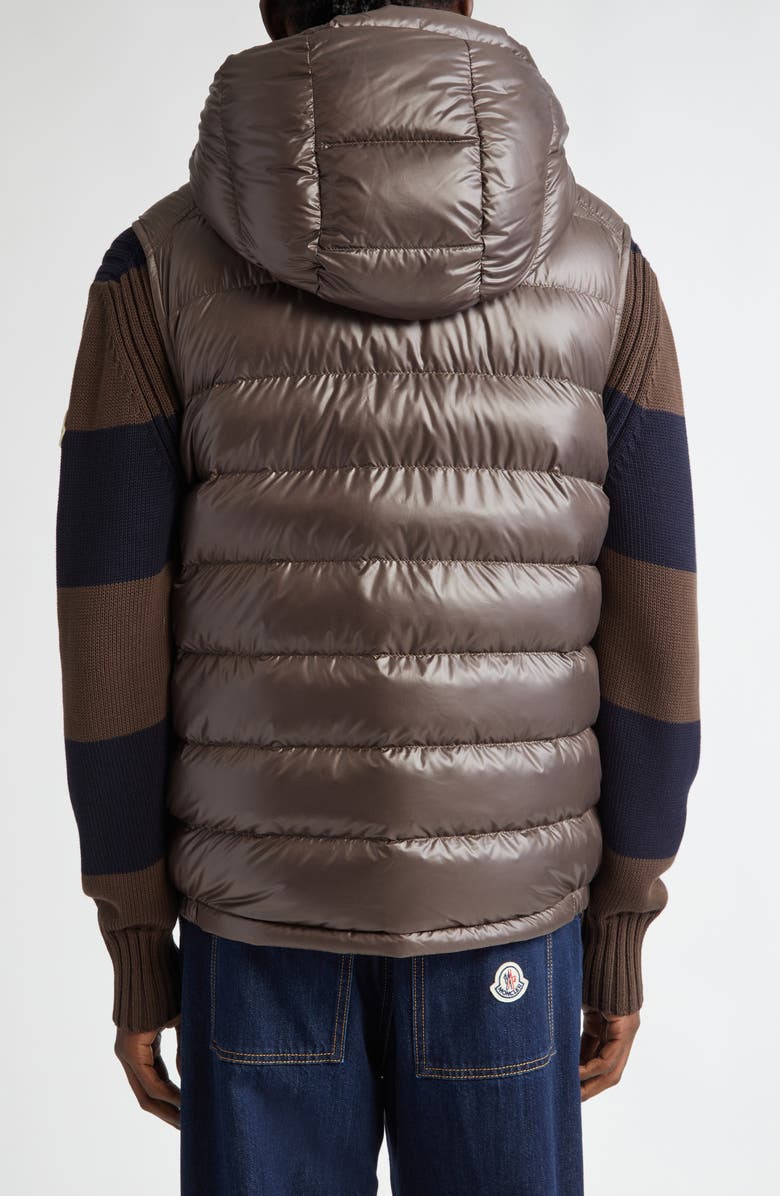 Moncler Barant Hooded Down Vest, Alternate, color, 
