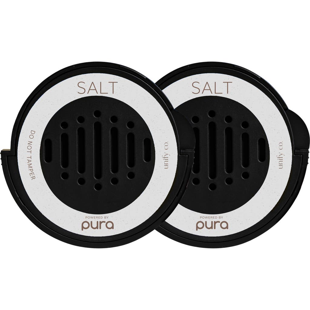 Pura X Unify Salt Car Fragrance Refill Duo In Salt