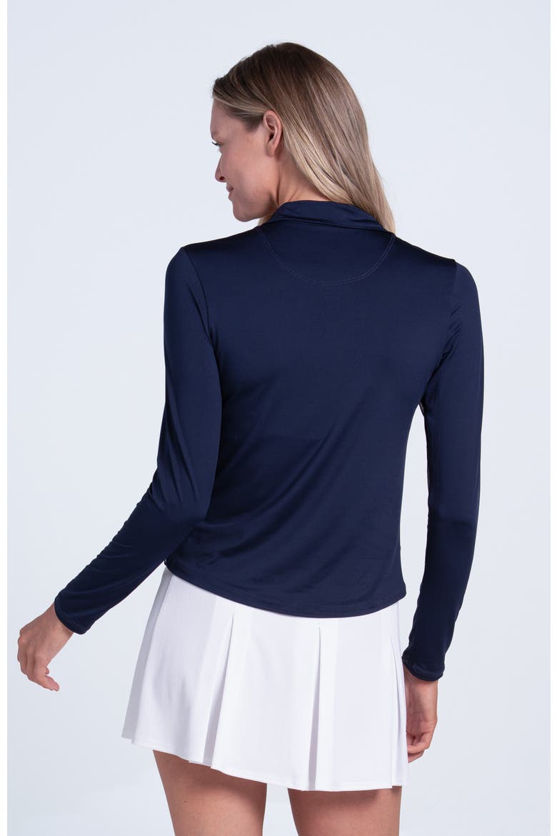 Free Play Zip Long Sleeve, Alternate, color, Midnight