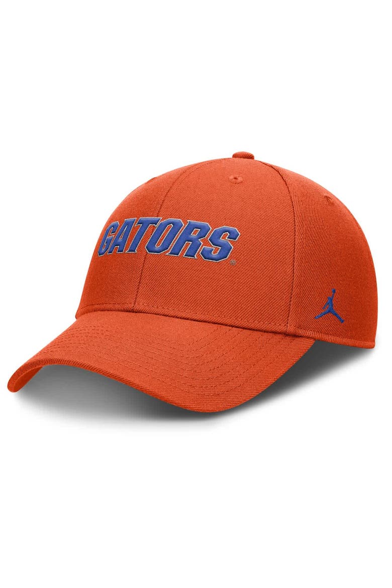 Men's Jordan Brand Orange Florida Gators 2025 On-Field Rise Performance Adjustable Hat, Main, color, Orange