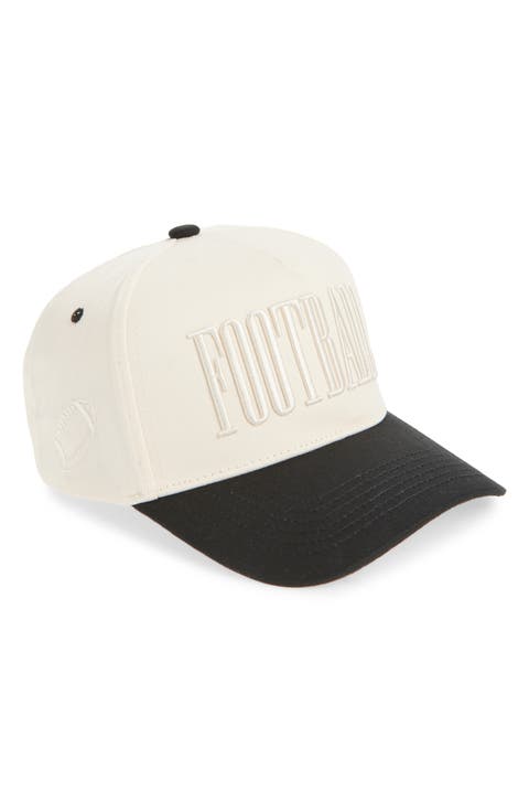 Football Canvas Snapback Baseball Cap