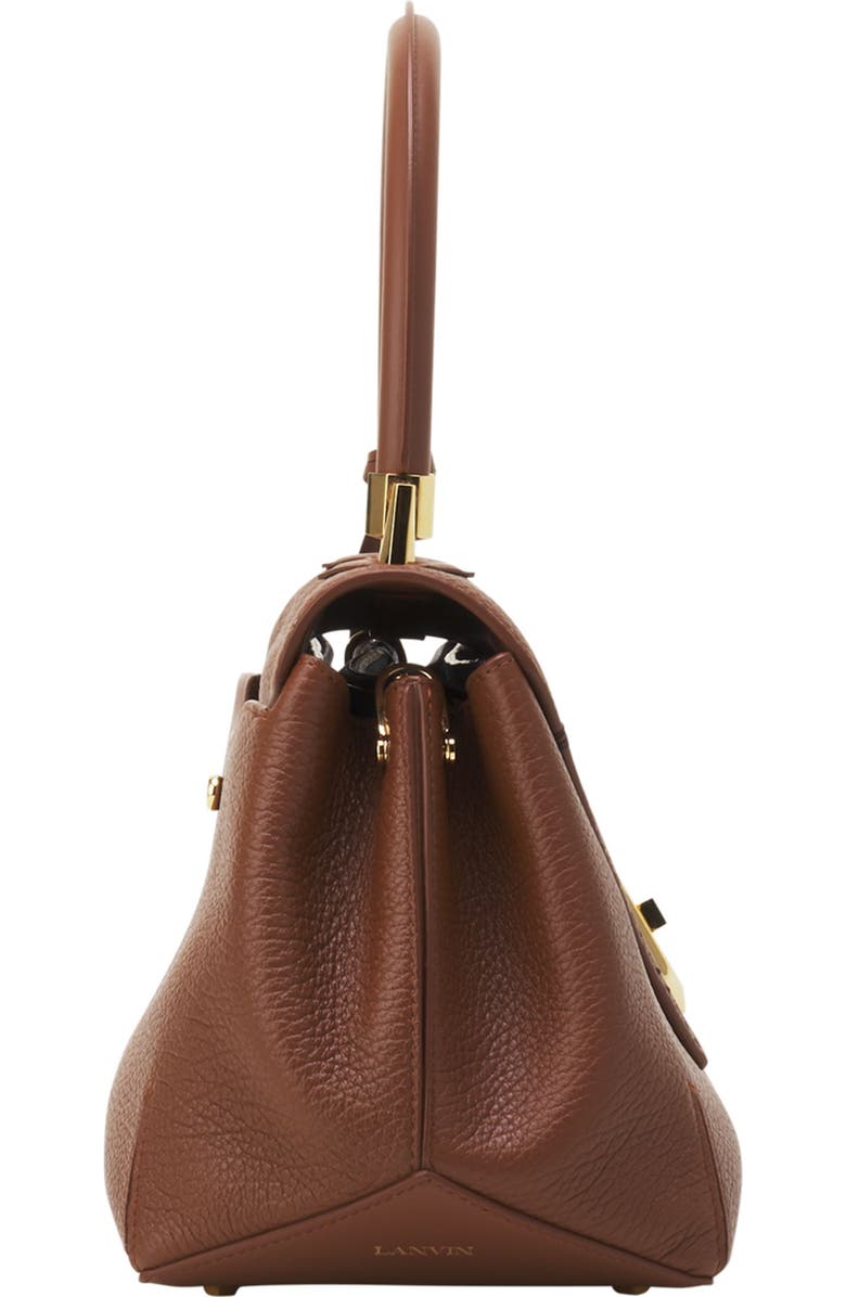 Lanvin Le Confident By Lanvin Leather Bag, Alternate, color, Chestnuts