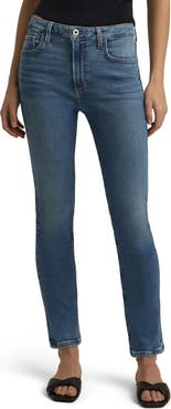 Favorite Daughter The Erin Mid Rise Slim Straight Leg Jeans