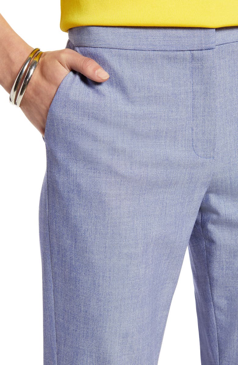 Halogen<sup>®</sup> Chambray Crop Pants, Alternate, color, 