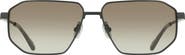 FERRAGAMO 59mm Aviator Sunglasses