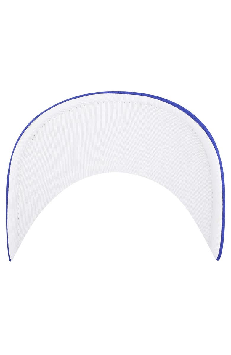 '47 Men's '47 Blue Tampa Bay Lightning Sideband Stripes Trucker Snapback Hat, Alternate, color,