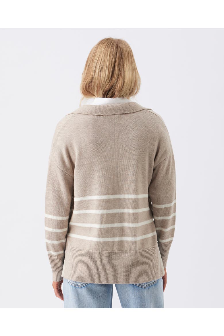 Lori Nursing Knit, Alternate, color, Latte / Chalk
