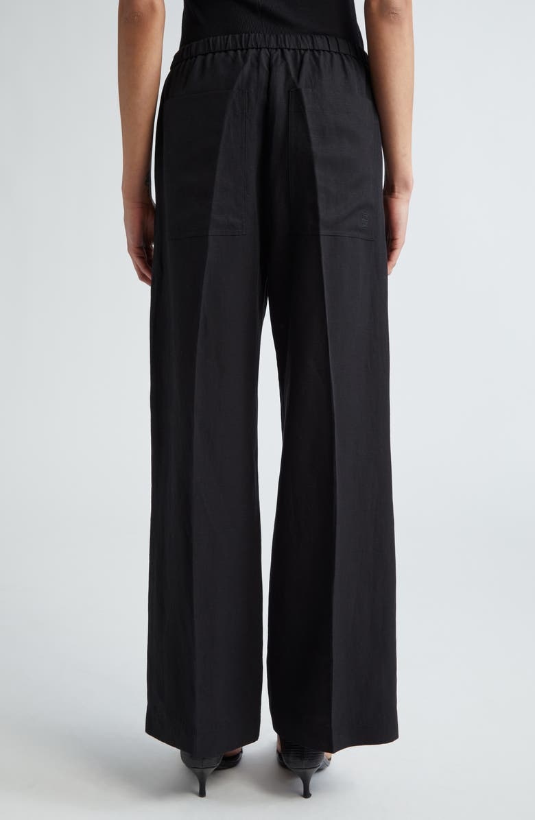 TOTEME Fluid Drawstring Waist Pants, Alternate, color,