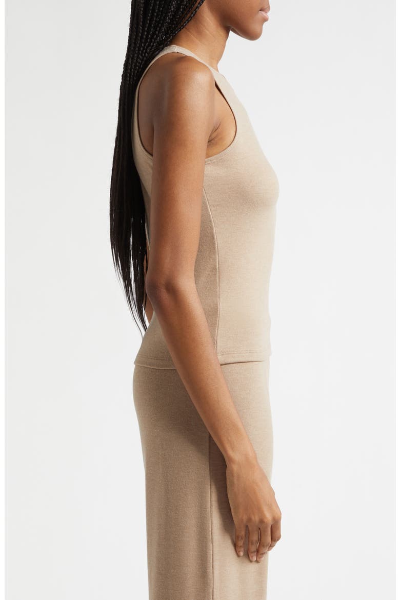 Lauren Scoop Neck Tank, Alternate, color, SABLE