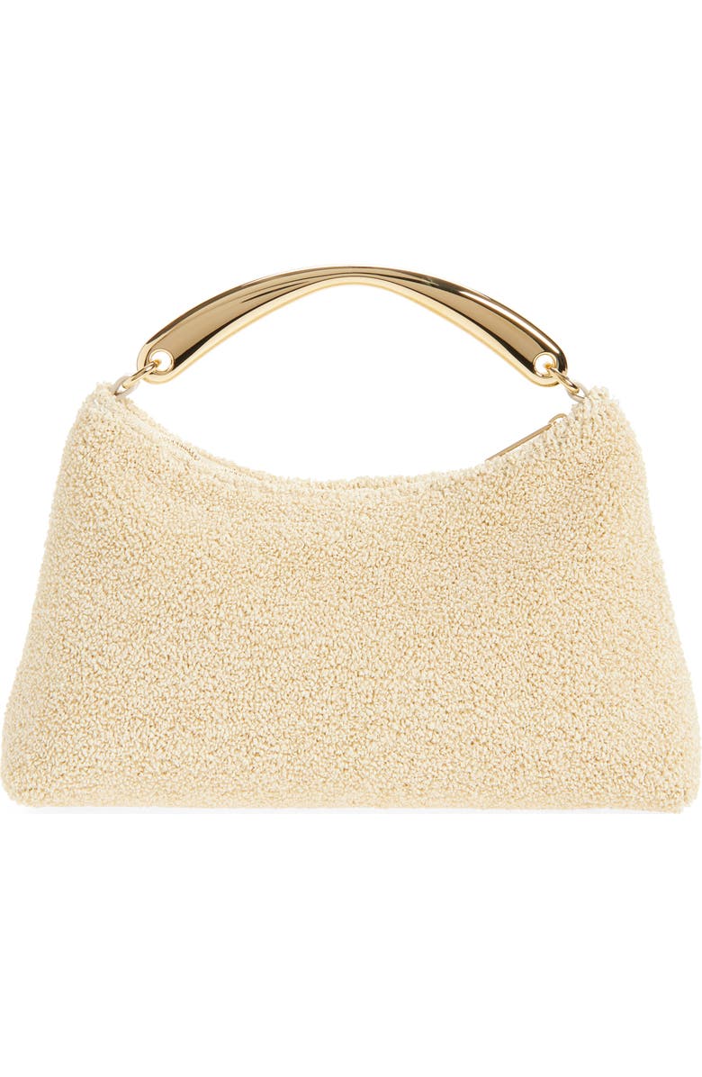 Mansur Gavriel Rhea Metal Top Handle Bag, Alternate, color, Jasmine