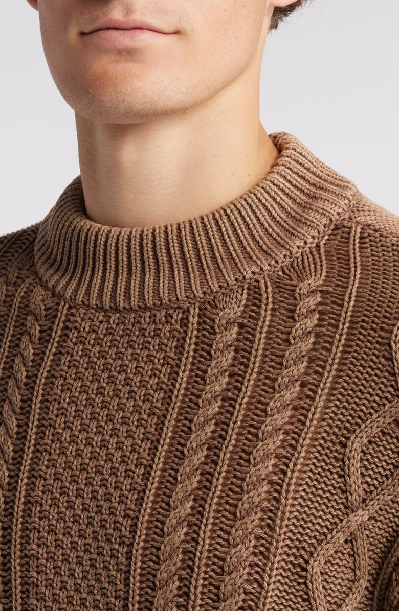 Native Youth Cable Stitch Sweater, Alternate, color,