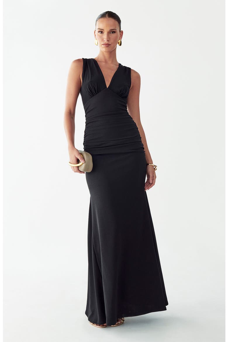 Allen Maxi Dress, Main, color, Black