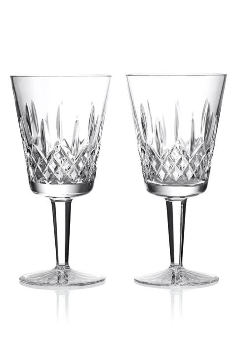 Lismore Set of 2 Large Goblets