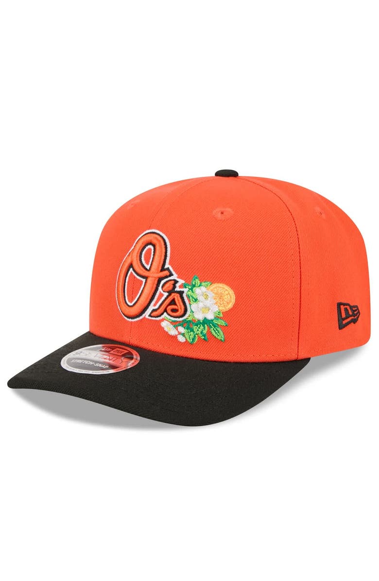 New Era Men's New Era Orange/Black Baltimore Orioles 2026 Spring Training 9SEVENTY Adjustable Hat, Alternate, color, Orange