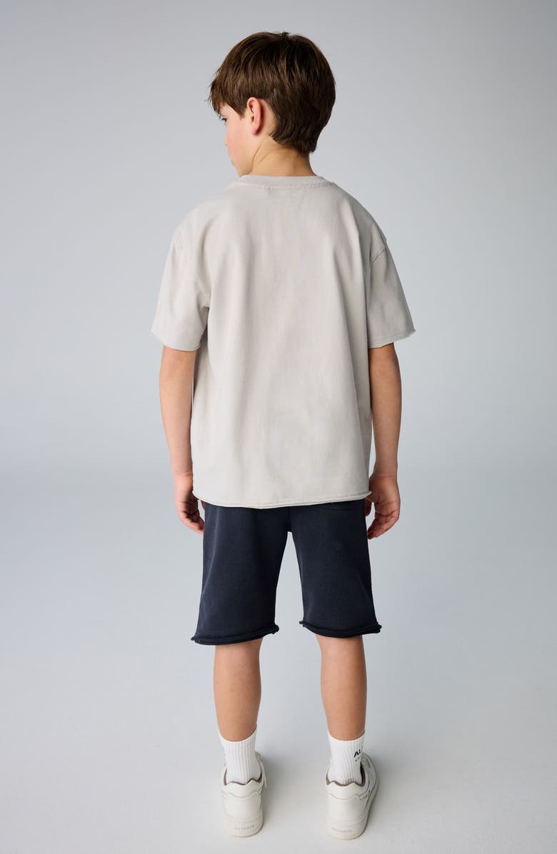 smALLSAINTS by ALLSAINTS Kids' Biggie Logo Graphic T-Shirt & Drawstring Shorts Set, Alternate, color,