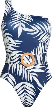 Hutch One-Shoulder O-Ring One-Piece Swimsuit