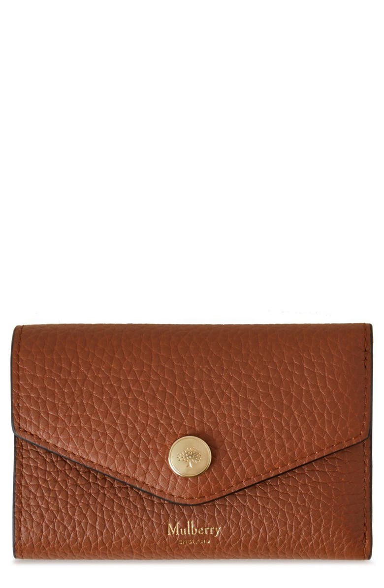 Mulberry Folded Leather Wallet, Main, color,