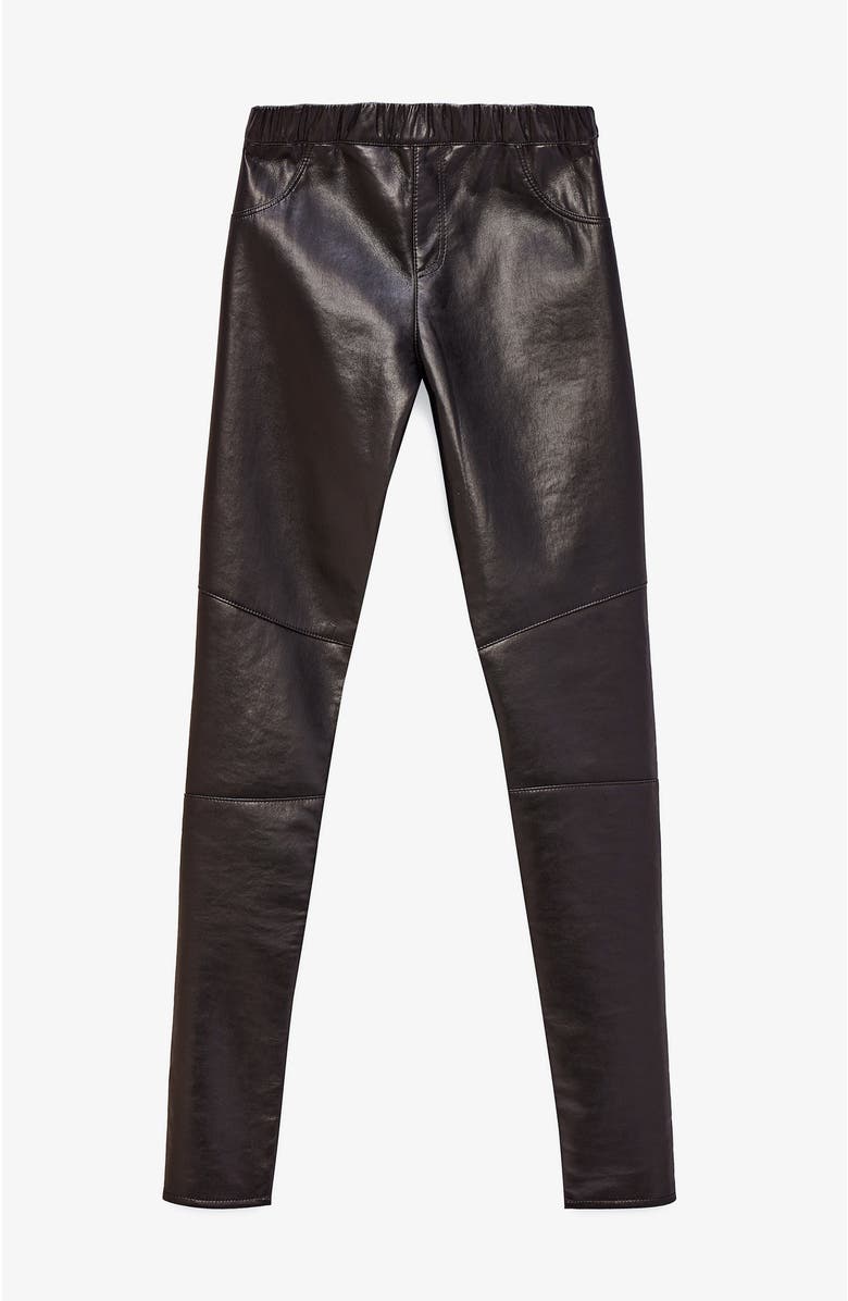 AS by DF Kenny Stretch Leather Leggings, Alternate, color,
